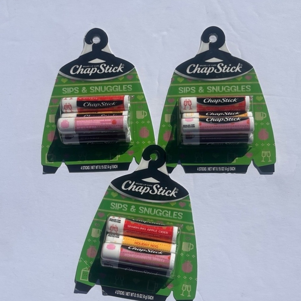 ChapStick Sips & Snuggles Lip Balm 12 Pack